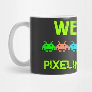 We ARE PIXEL Invaders Mug